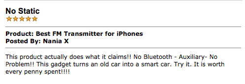 CustomerReview Nania