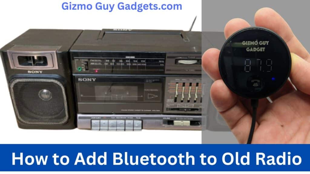 How to Convert and Old Radio to Bluetooth 5+