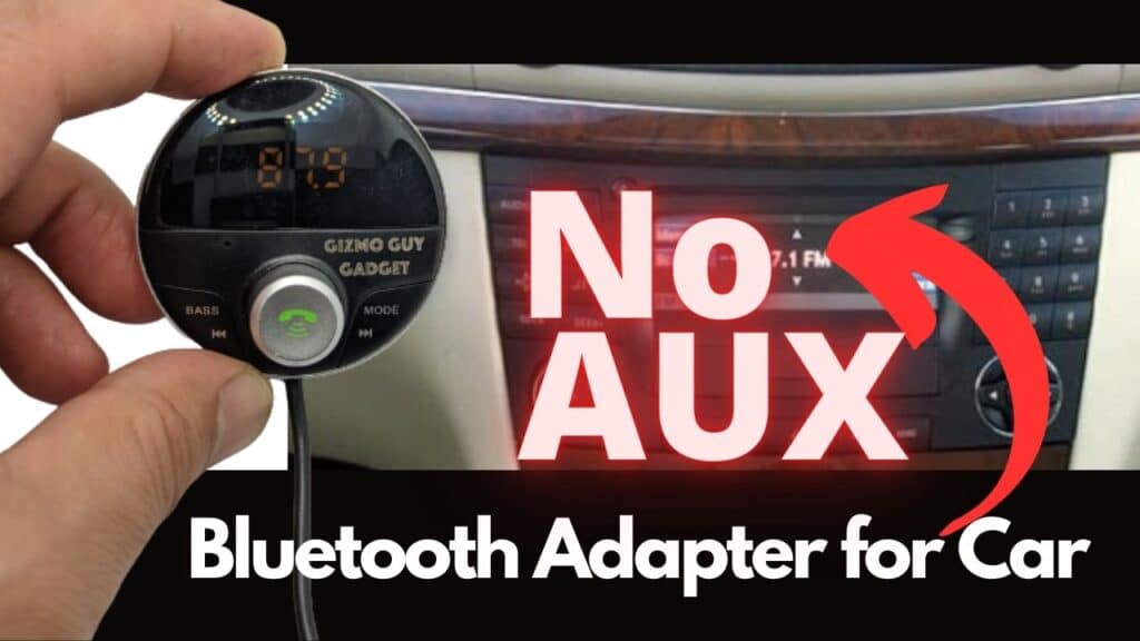 bluetooth Adapter for car without AUX