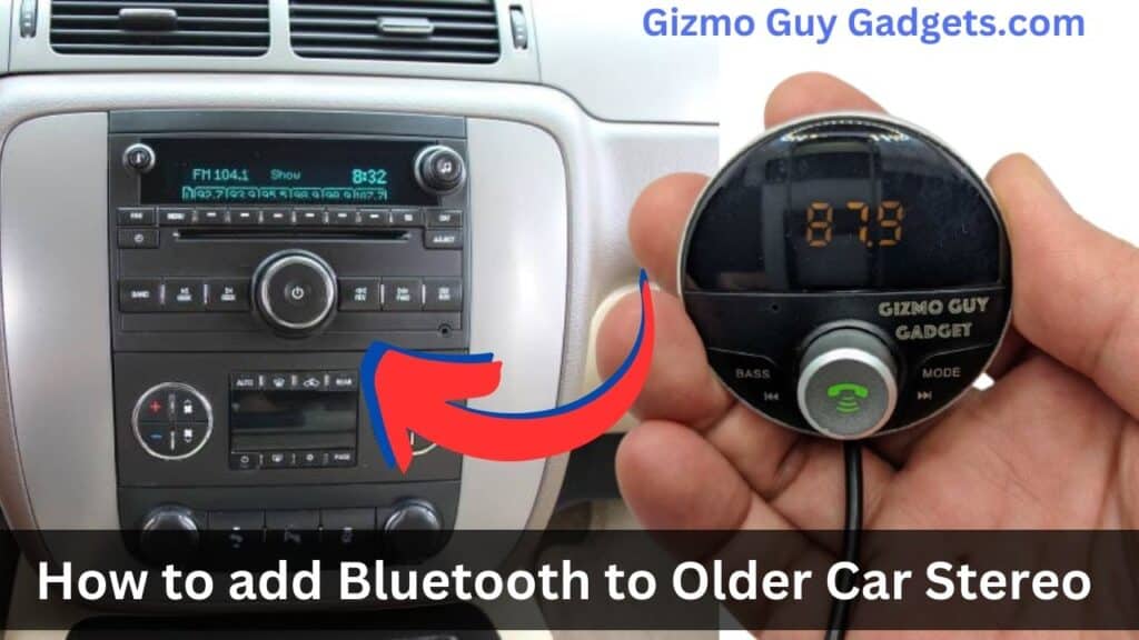 how to add Bluetooth to Older car radio