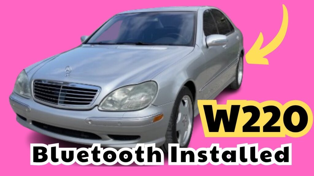 add bluetooth to mercedes w220 c