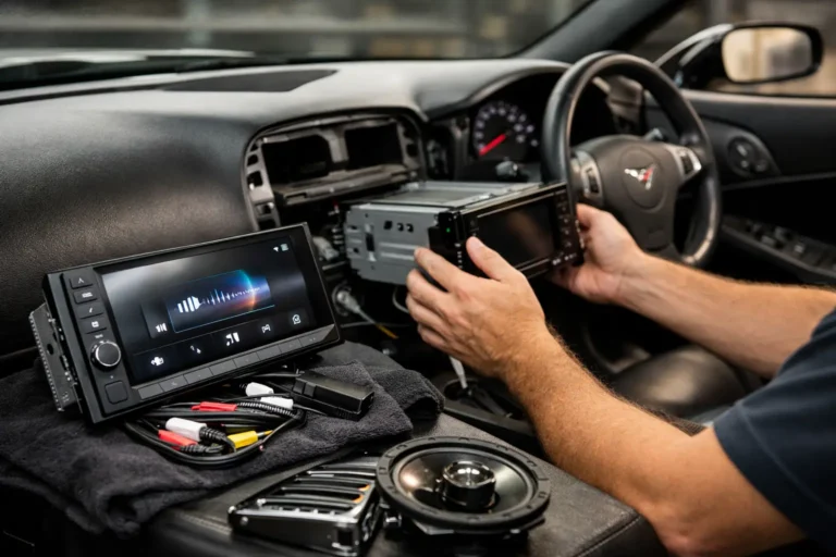 Corvette OEM Stereo Upgrade Done Right