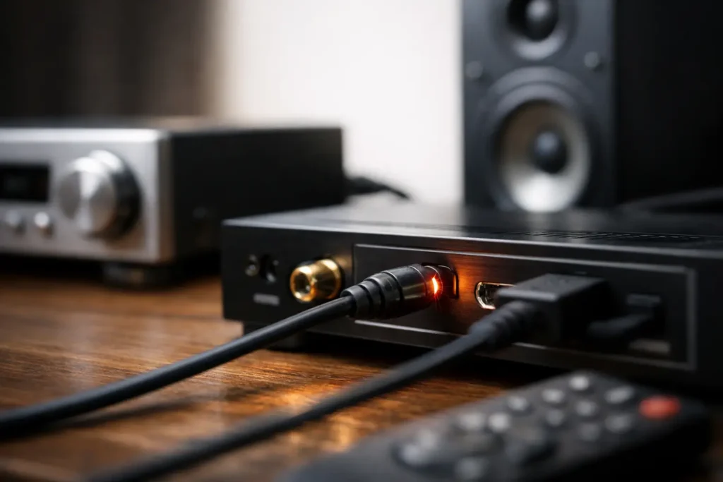 Fiber Optic Audio Upgrade Done Right
