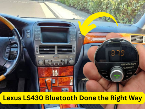 Lexus LS430 Bluetooth Done the Right Way