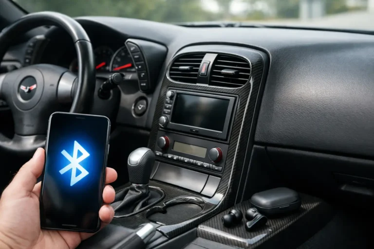 C6 Corvette Bluetooth Without Ruining the Dash