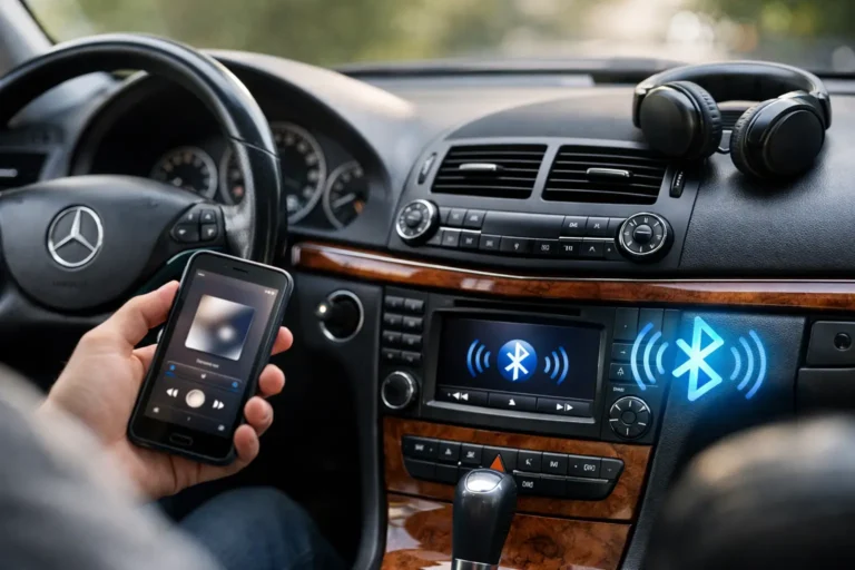 Modernizing the W211 E-Class With Bluetooth Audio