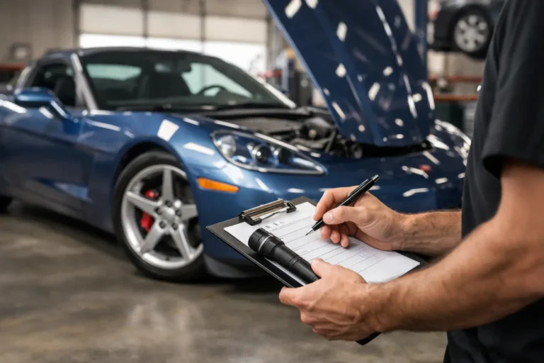 C6 Corvette Pre-Purchase Inspection Checklist