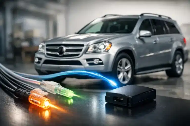 Fiber-Optic Bluetooth for the X164 GL-Class