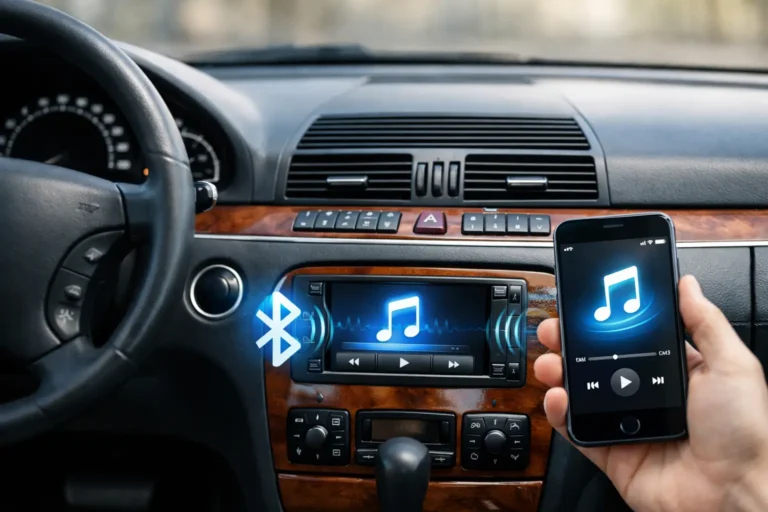 W220 S-Class Bluetooth Audio Keeps Factory Sound Intact