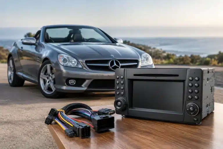 R171 MOST Bus Guide: Why Generic Radios Fail in Your SLK