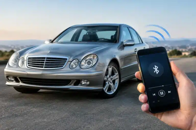 W211 Bluetooth Without the Butchery, Done Right